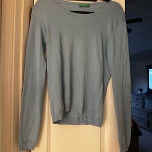 United Colors Of Benetton Sky Blue Knitwear